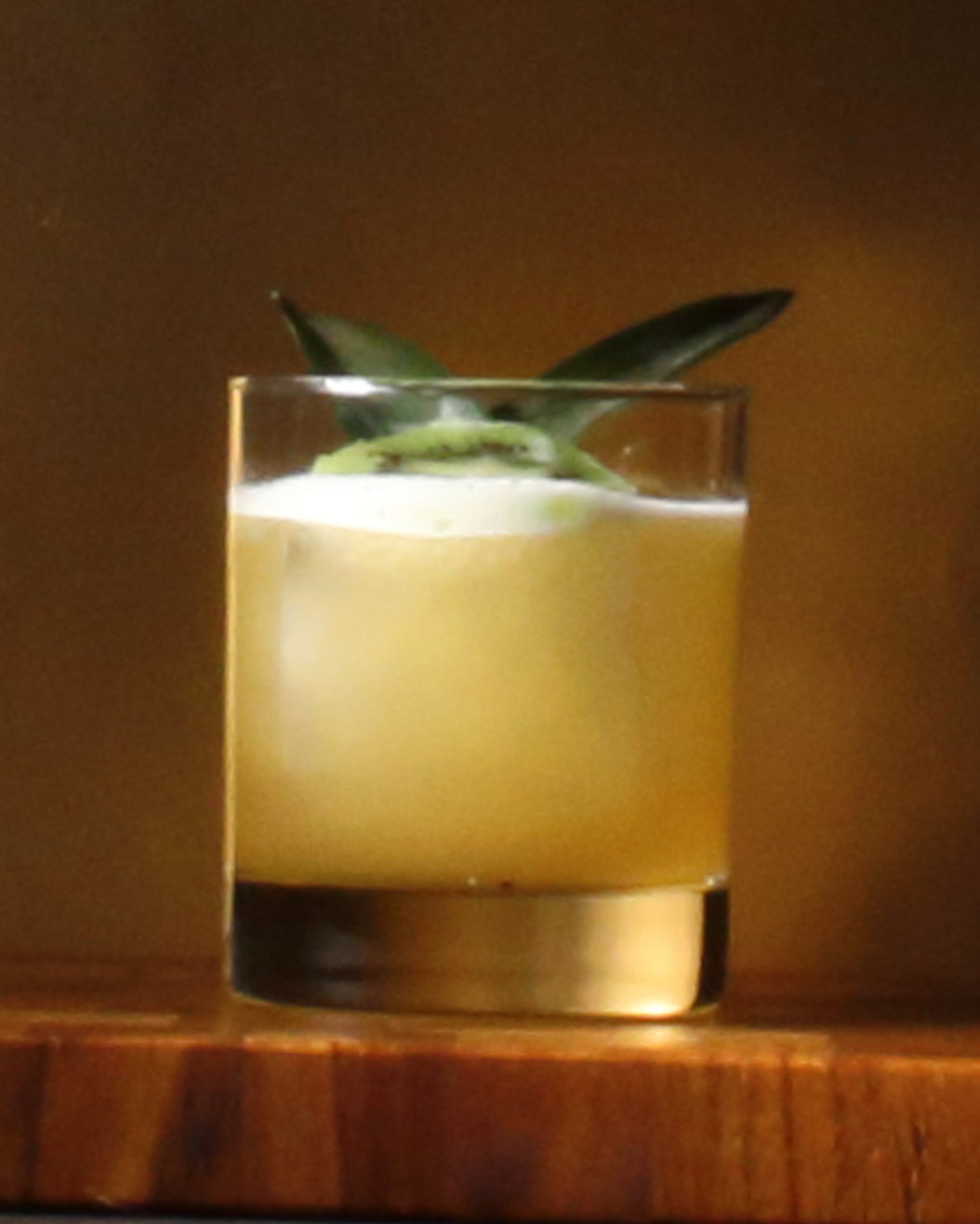 Kiwi Pineapple Tiki Cocktail